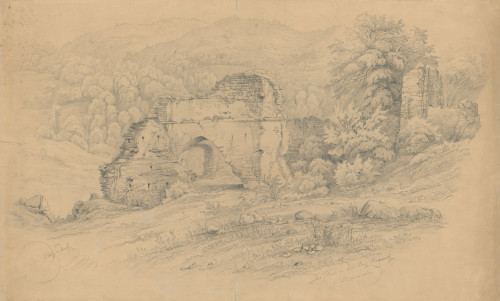 Das Thor in der Burg Orahovitz (Slavonien) / [Hugo Conrad von] Hötzendorf.