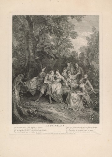 Le Printems / B. [Benoit] Audran ; [prema crtežu Nicolasa Lancreta].