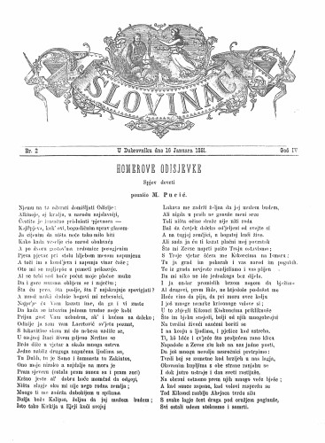 Slovinac : list za knjigu, umjetnost i obrtnost : 4,2(1881) / odgovorni urednik Niko Skorsur.