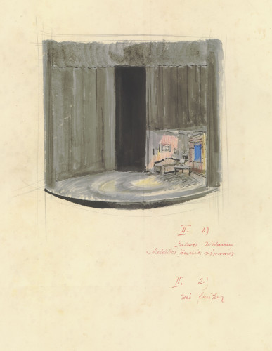 Gabors Wohnung : Melchiors Studier Zimmer / [Ljubo Babić].