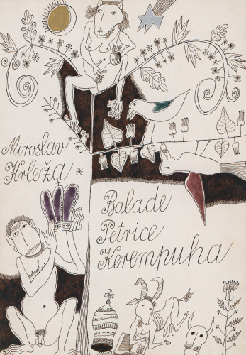 Balade Petrice Karempuha : naslovne stranice / [Ivan Lovrenčić]
