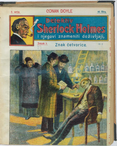 Znak četvorice : prievod s englezkoga sa slikama u tekstu