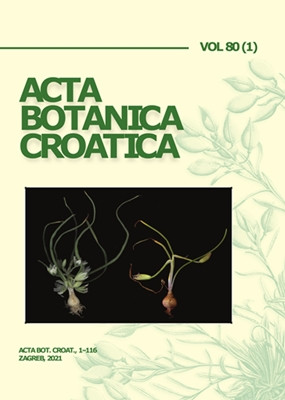 Acta botanica Croatica : 80,1(2021) / editor-in-chief Nenad Jasprica.