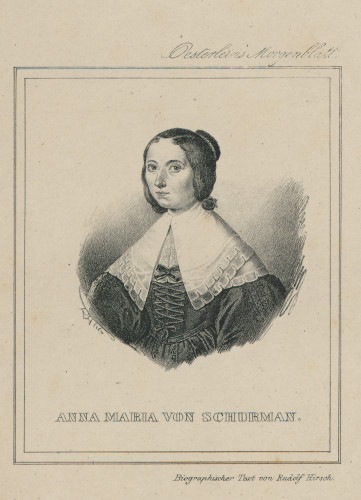 Anna Maria von Schurman. 