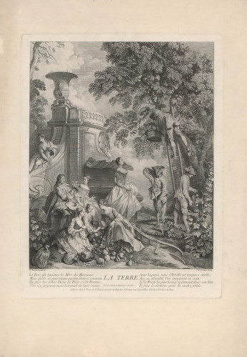 La Terre / C. [Charles] N. [Nicolas] Cochin; [prema crtežu] N. [Nicolasa Lancreta]