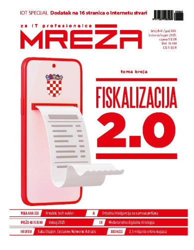 Mreža : za IT profesionalce : 30,8/9(2025) / glavni i odgovorni urednik Oleg Maštruko.