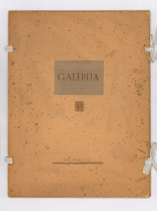 Galerija / Lj.B. [Ljubo Babić].