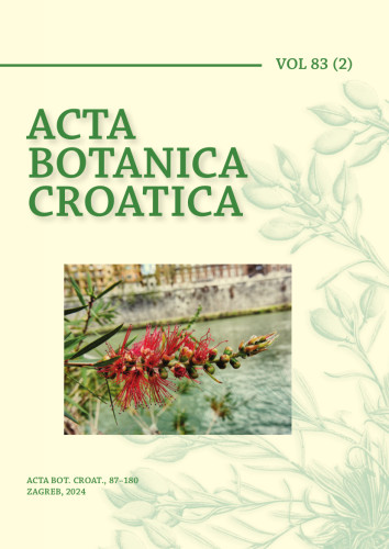 Acta botanica Croatica : 83,2(2024) / editors-in-chief Nenad Jasprica, Mirta Tkalec.