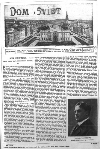 Dom i sviet   : ilustrovani list za zabavu, pouku i viesti dnevnih dogadjaja, javnom i društvenom životu, umjetnosti i znanosti, trgovini, obrtu, glazbi i kazalištu : 27,3(1914)  / urednik Stjepan Kugli.