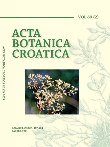 Acta botanica Croatica : 80,2(2021) / editor-in-chief Nenad Jasprica.