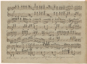 Bewillkommungs Marsch  : für das Piano Forte / componirt von Ferdinand Wiesner