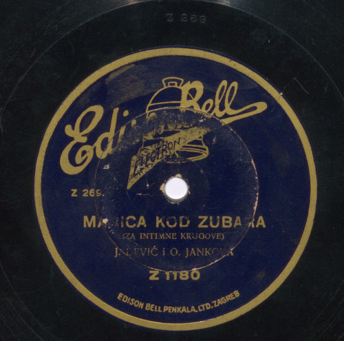 Marica kod zubara : (za intimne krugove) /  [izvode] J. [Juraj] Dević i O. [Oliva] Jankova.
