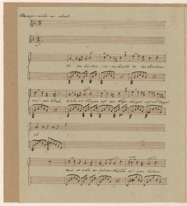 Der Sänger  : Romanze / von Ferdinand Wiesner