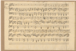 Der bange Aufblick  / in Musik gesezt von Ferdinand Wiesner ; Hymne von Theodor Hell