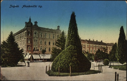 Zagreb : Akademički trg.