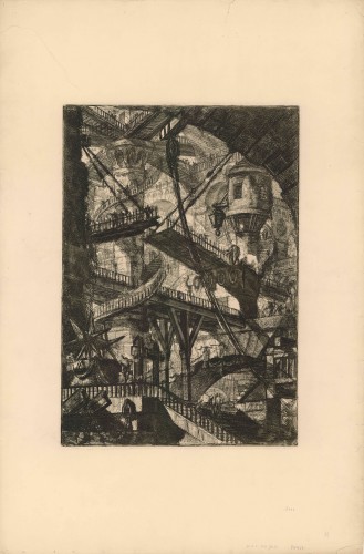 [Carcere] VII   / [gravirao Giovanni Battista] Piranesi.