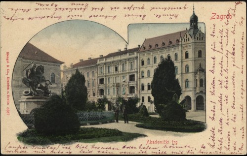 Zagreb : Akademički trg.