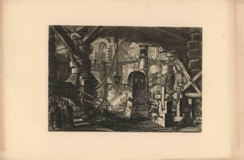 [Carcere] XVI   / [gravirao Giovanni Battista] Piranesi.