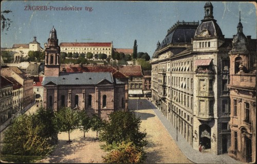 Zagreb : Preradovićev trg.