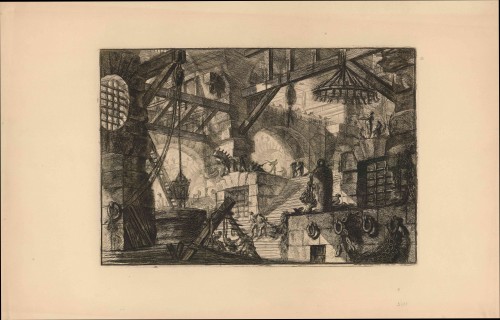 [Carcere] XIII   / [gravirao Giovanni Battista] Piranesi.