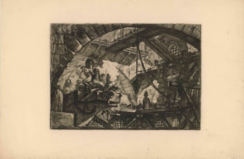 [Carcere] X   / [gravirao Giovanni Battista] Piranesi.