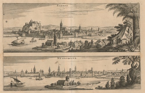 Ragusa. Negroponte / Matthaei Merians ; Gottfridt Johann Ludwig.