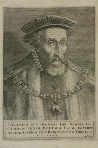 Ferdinand [I] /[gravirao] Mar[tin]us Rota [Kolunić].